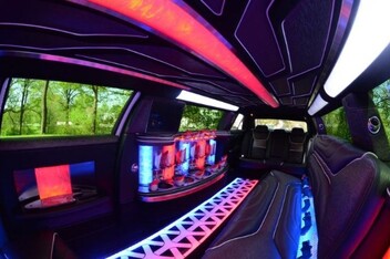 Lewisville Limousine Inside