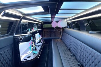 Lewisville Limousine Interior