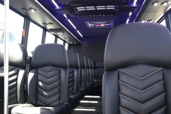 Lewisville Minibus Interior