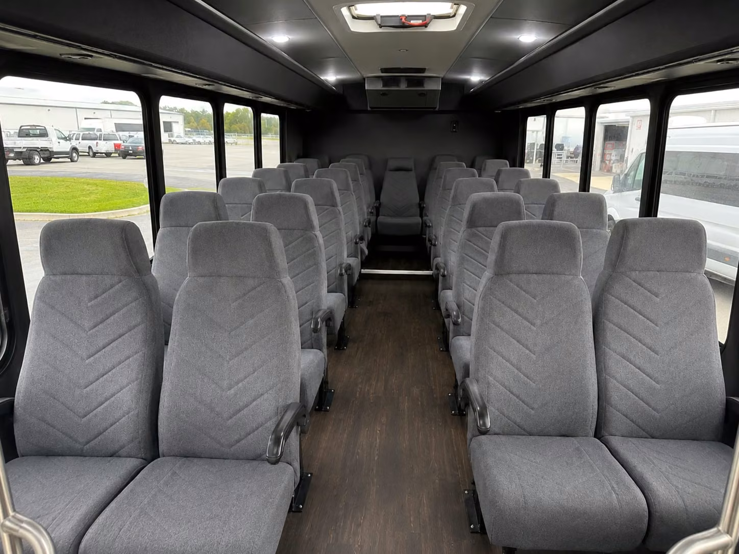 20 passenger minibus interior