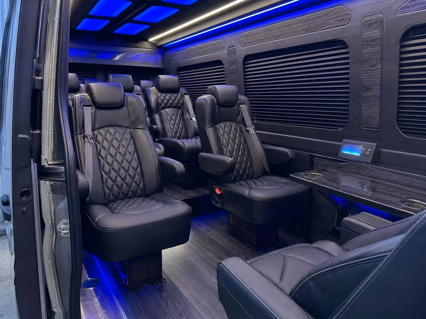 sprinter van transportation for groups and events across lewisville