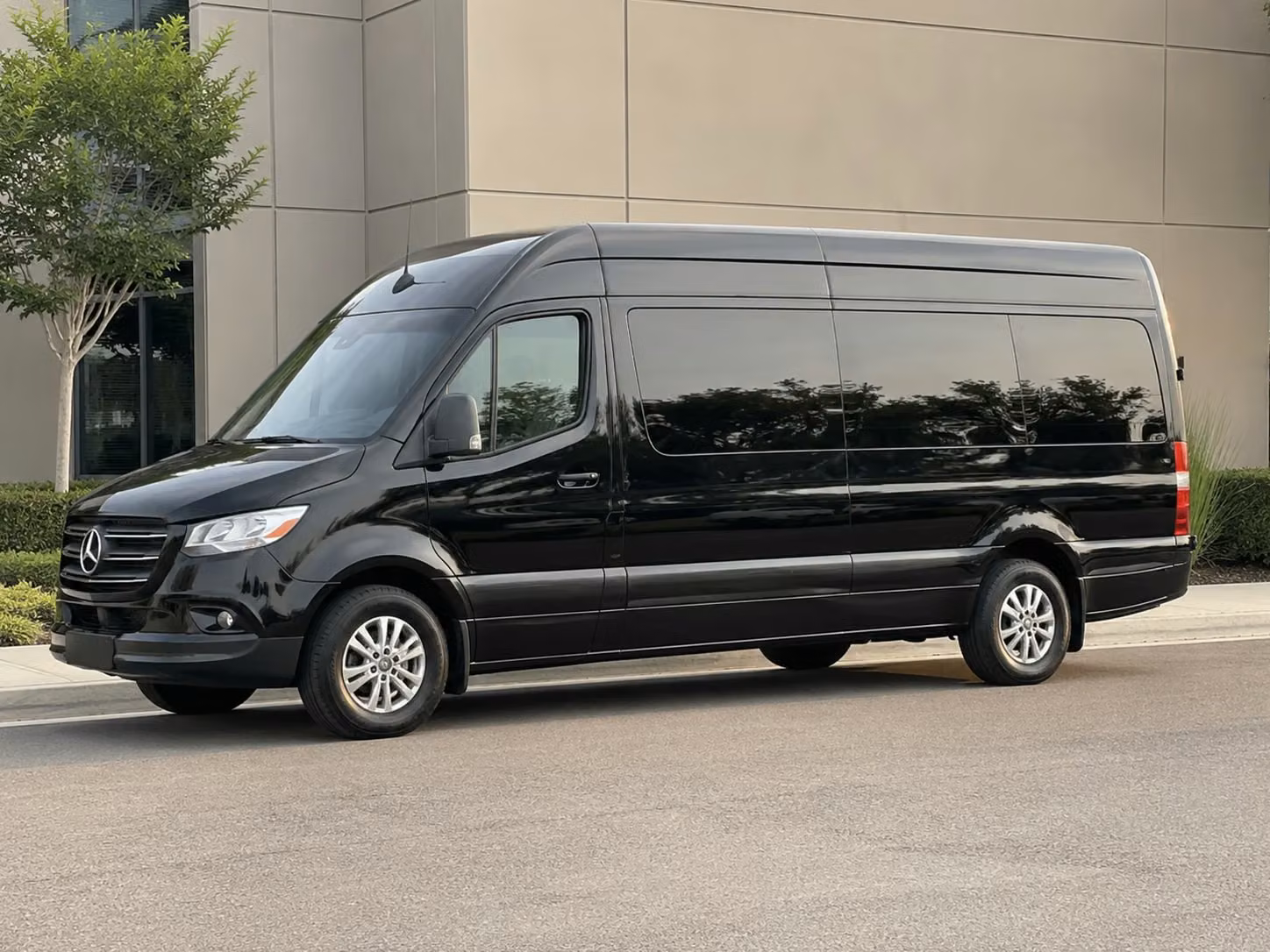 sprinter van with driver
